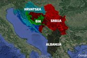 Western Balkans map