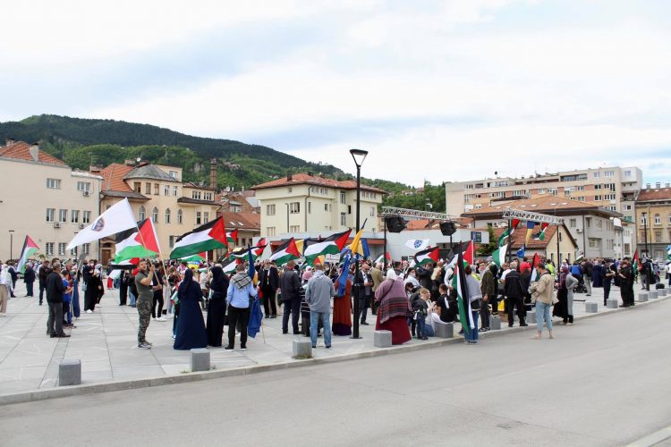 protesti podrške palestinskom narodu u sarajevu
