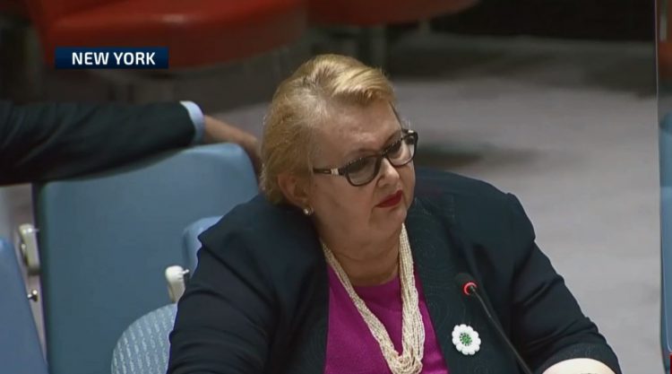 Bisera Turković se obratila Vijeću sigurnosti UN