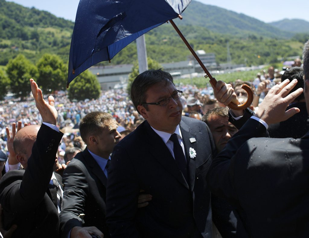 Aleksandar Vučić u Srebrenici