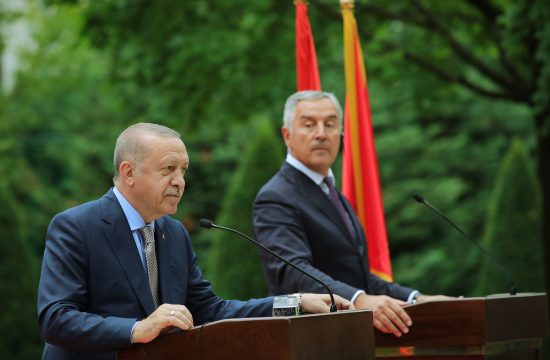 Recep Tayyip Erdogan i Milo Đukanović