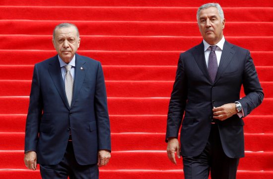 Recep Tayyip Erdogan i Milo Đukanović