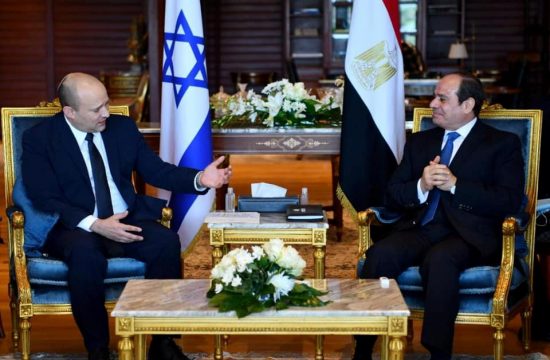 Abdel Fattah al-Sisi i Naftali Bennett