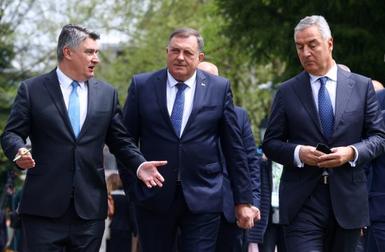 Milanović, Dodik i Đukanović